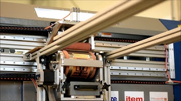 Flexo printer 150 x 470 in line with BOXmaker