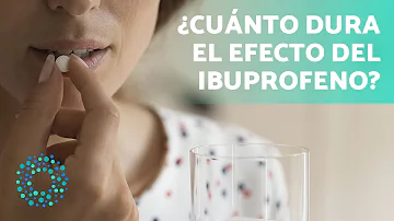 ¿Cuánto tiempo tarda el ibuprofeno en hacer efecto contra la inflamación?