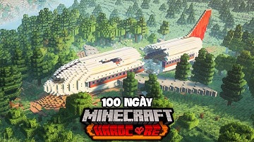 100 Ngày Sinh Tồn Thảm Họa Máy Bay Trong Minecraft Hardcore | BIG Shark Official