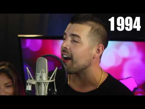 Guy sings every hit song from the 90's & 2000's over one beat!