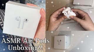 Apple Air Pods (Gen 2) Unboxing| ASMR