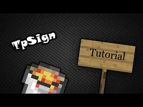 │TUTORIAL│ Minecraft plugin TeleportSign 1.8 [CZ*HD] - YouTube