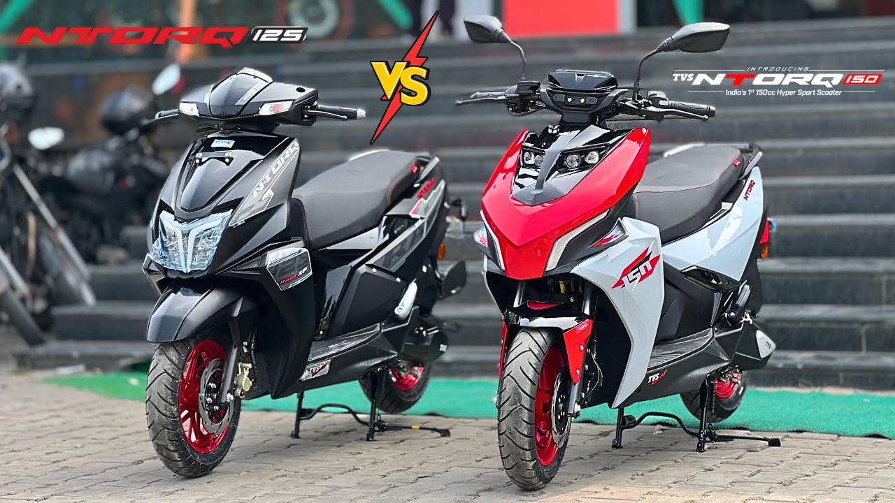 TVS Ntorq 125 Vs Ntorq 150 Full Comparison ✅ Price & Features ❤️ Dono Mese Best Kon hai ?