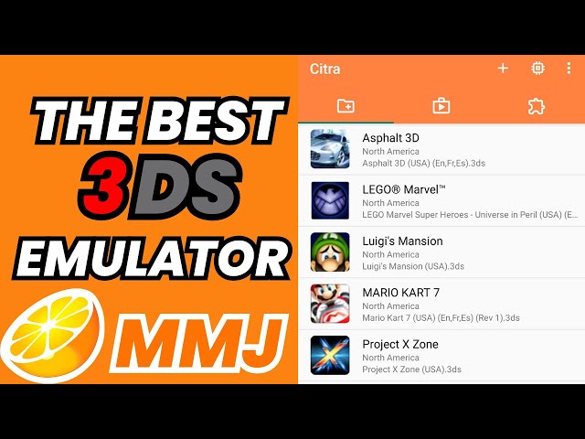 PLAY 3DS GAMES ON YOUR ANDROID!, NEW CITRA 3DS EMULATOR MMJ