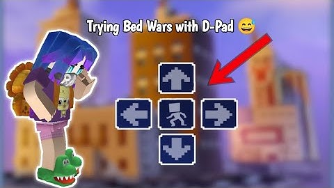 I Played BedWars Rank Mode with D-Pad 😯 (Blockman GO)