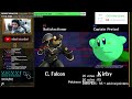 Netplay advice session  captain pretzel kirby vs n0ne captain falcon