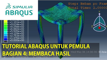 Tutorial Abaqus untuk Pemula (Beginner) - Bagian 4: Membaca Hasil