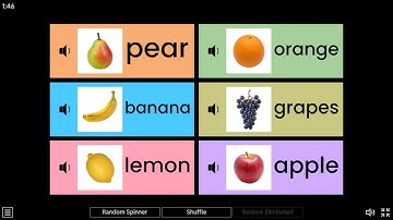 GAME 2-A6 FRUIT (Flip tiles)