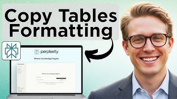 How to Copy and Paste Tables from Perplexity to Microsoft Word Perfect Formatting! (Updated 2025)
