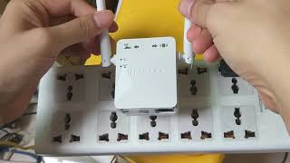 how to setup netgear WN3000RPV3 wifi extender 134