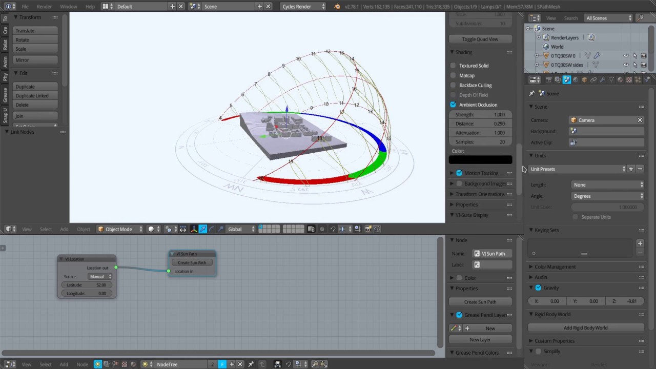 Vi Suite V0 4 Sun Path Youtube