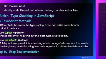 How to Check if User Input is a String, Number, or Boolean in JavaScript