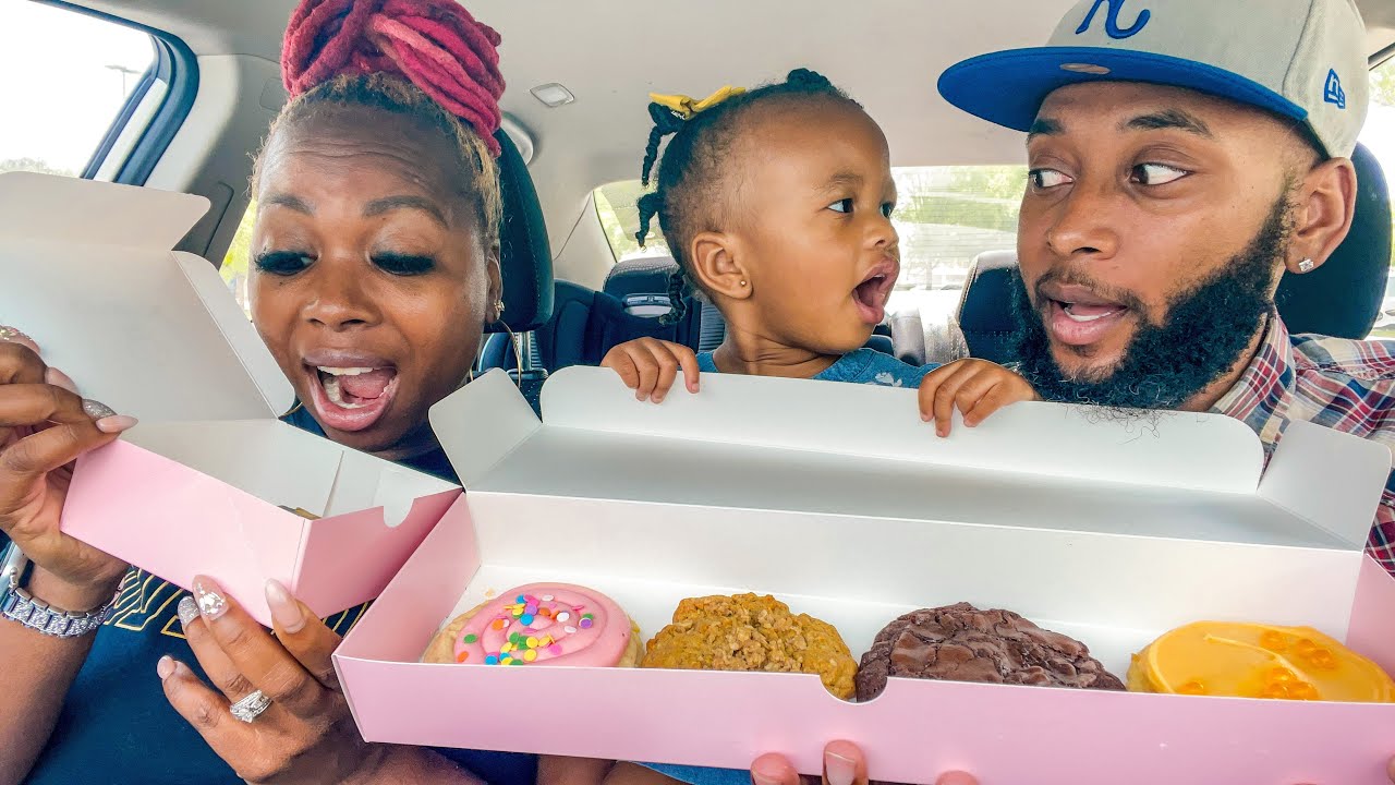 Crumbl Cookie ReviewConfetti Cake Brownie Batter Passion Fruit