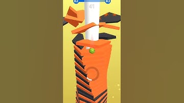 Stack Ball 3D - Gameplay  #Gaming #iOSGameplay #asmrgames #androidgames #asmr #Shorts #funny