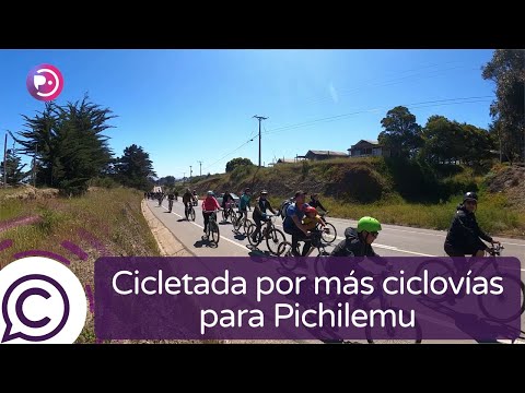 Cicletada familiar por más ciclovías para Pichilemu