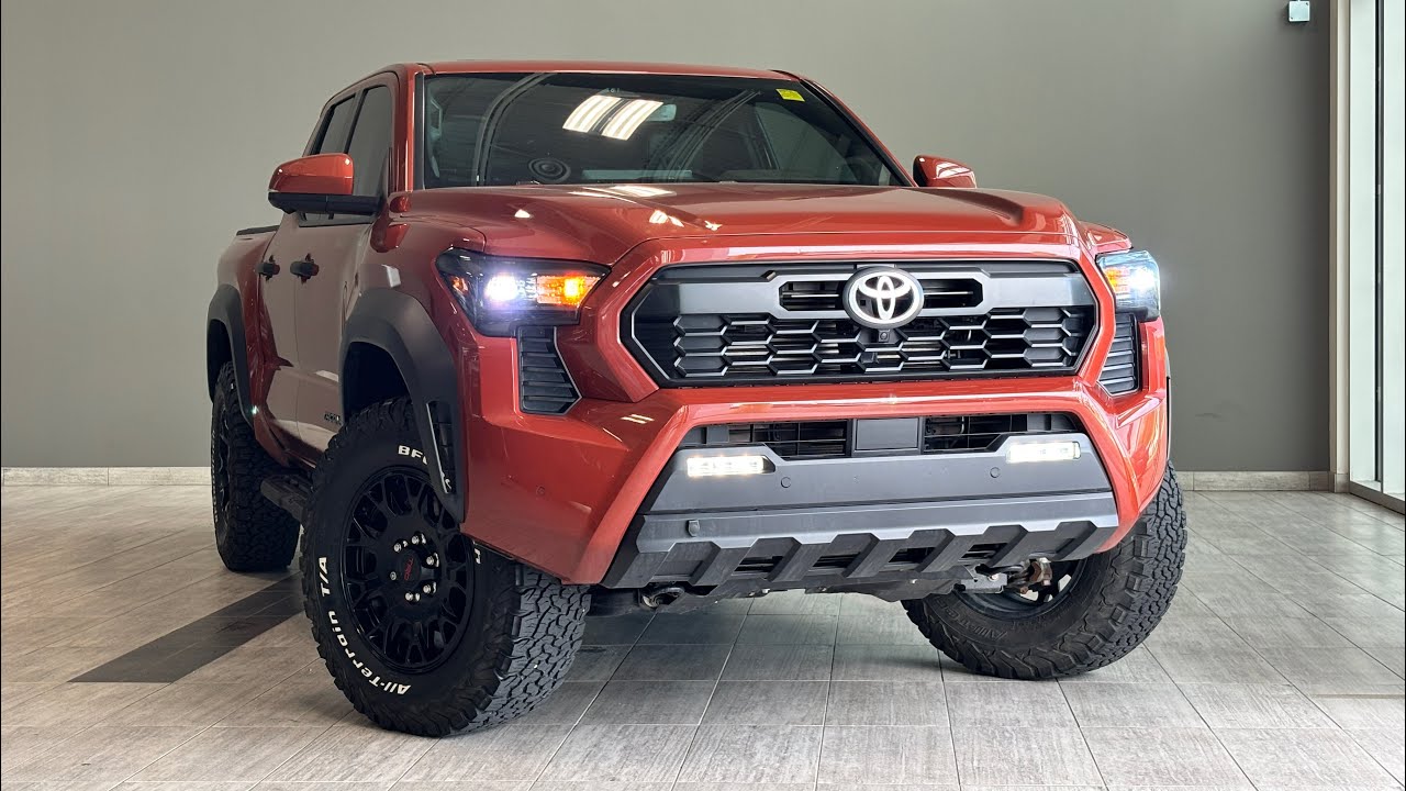 Terra Orange Makes This 2025 Tacoma TRD Off Road Stand Out