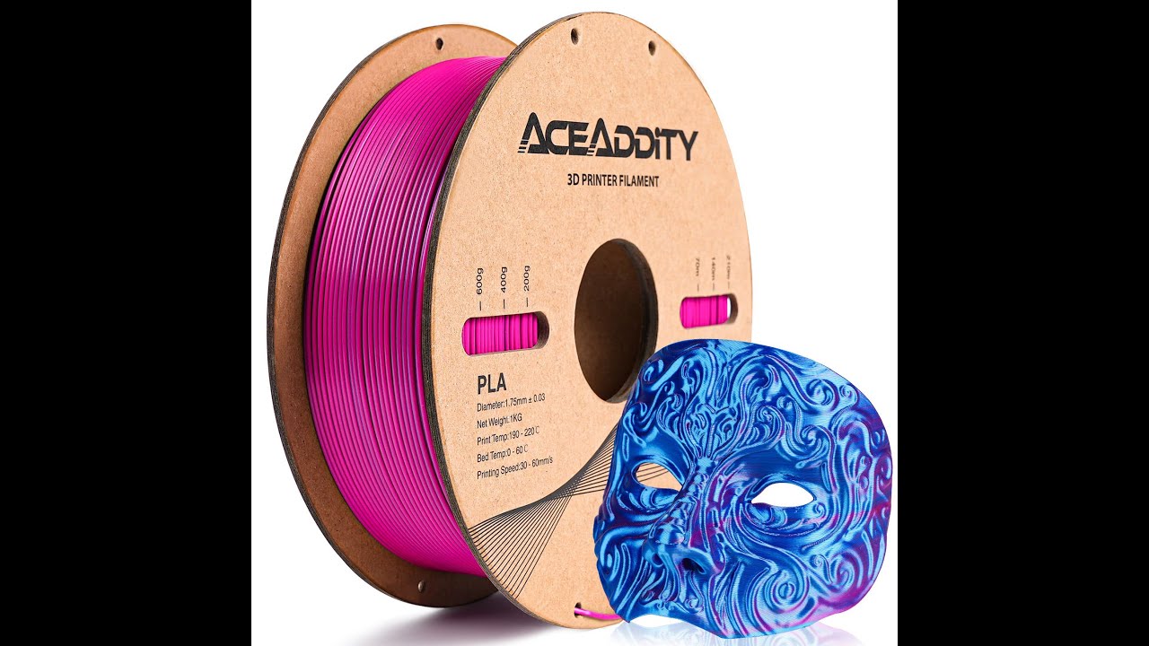 Filament d'imprimante 3D Aceaddity Silk Magic PLA, Algeria