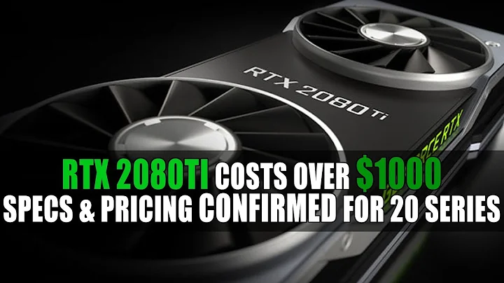 ¡NVIDIA presenta las nuevas tarjetas gráficas RTX 2070, 2080 y 2080 Ti!