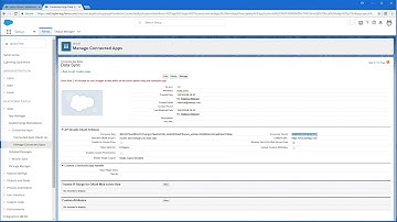 Connecting to Salesforce in Data Sync