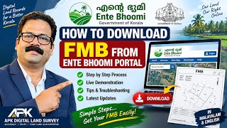 How to download FMB from Entebhoomi portal  screenshot 1