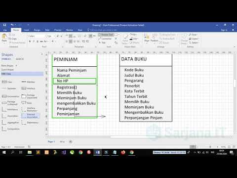 Cara Buat Class Diagram Di Visio 2007