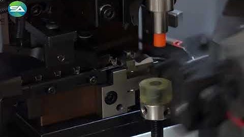 Full automatic wire cutting terminal crimping tin dip machine