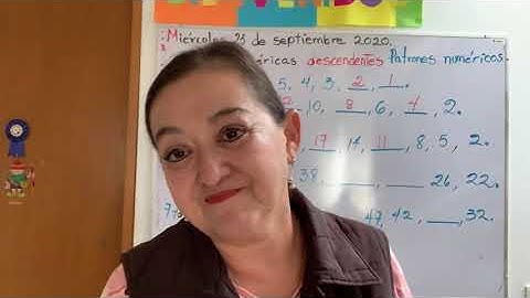 Series numéricas descendentes