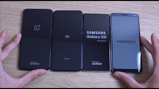 Xiaomi Mi9 vs OnePlus 6T vs Galaxy S10 vs Nokia 9 Pureview - Speed Test!