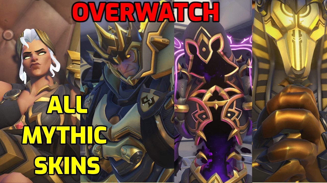 Overwatch Mythic Skin | Every Mythic Skin Compilation (Feb 2026 ...