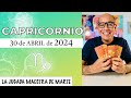 Capricornio  horscopo de hoy 30 de abril 2024  la magia de ser capricornio