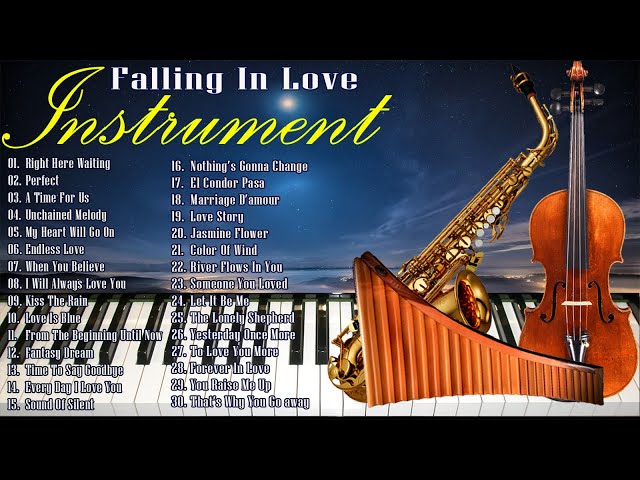 Top 100 Romantic Instrumental Love Songs 💖 Best Relaxing Instrumental Music class=