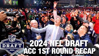 2024 NFL Draft: ACC First Round Recap