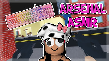 ROBLOX ASMR GAMING | PLAYING ARSENAL FOR THE FIRST TIME