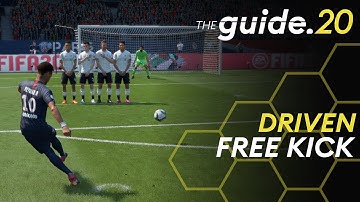 DRIVEN FREE KICK TUTORIAL | Score Easy Goals With Free Kicks in FIFA 20
