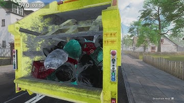 Garbage Truck Simulator - Vulture - Gameplay