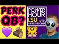 LSU Football LIVE STREAM: HAROLD PERKINS Projection + Does BRIAN KELLY Need a Transfer Portal QB?