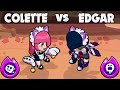 COLETTE vs EDGAR ⭐ Brawl Stars