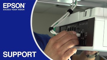 Epson BrightLink 1480Fi/1485Fi Projector | #6 Attach the Cables