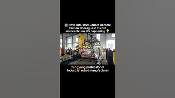 Application of palletizing robots in production lines.#machine #robot#automobile