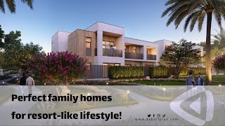 Raya Townhouses at Arabian Ranches 3 by Emaar Properties with 3BR and 4BR Townhouses in Dubai UAE