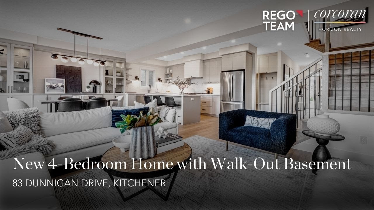 New Move-In Ready Home with Walk-Out Basement | 83 Dunnigan Drive