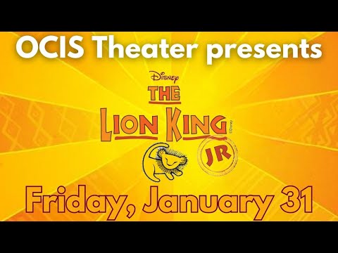 Ocean City Intermediate School presents Disney The Lion King JR (Friday)(Winter 2020)