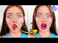 My Extreme Makeover Challenge From POPULAR to NERD | VIRAL TIKTOK HACKS  🤯🤯🤯