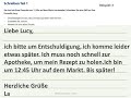 Goethe-Zertifikat A2: Start Deutsch 2, Beispiele -Schreiben Teil 1 und 2  (02)