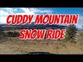 Cuddy Mountain Snow Ride in the Turbo RZR