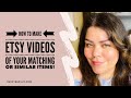 How To Make Etsy Videos of Your Etsy Listings of Matching or Similar Items ( Etsy Shop Tips )