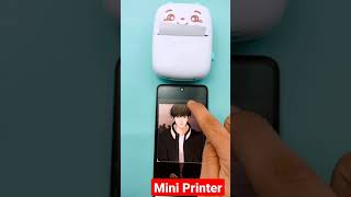 portable mini printer|Bluetooth mini printeryoutubeshorts viral trendy latest