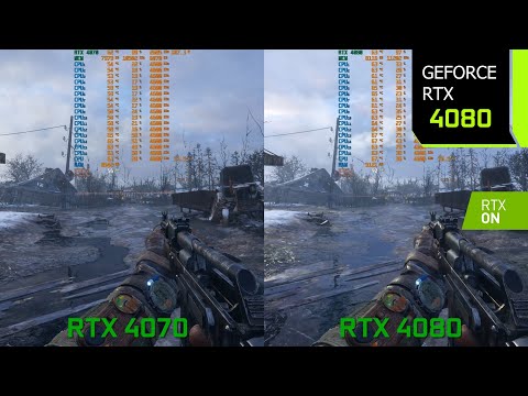 RTX 4070 12GB vs RTX 4080 16GB - How Big is the Difference? | Test in 10 Games at 4K | i7 10700F