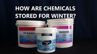 How Do You Store Pool Chemicals In Winter?
