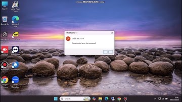 " An Extended Error Has Occured " Windows 11 24H2 File sharing